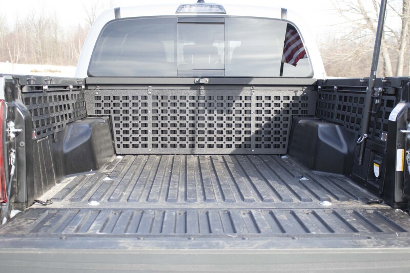 Toyota Tacoma Molle Panel - Passenger Side Bed - Fishbone Offroad - Long Bed - Black - `16-`27